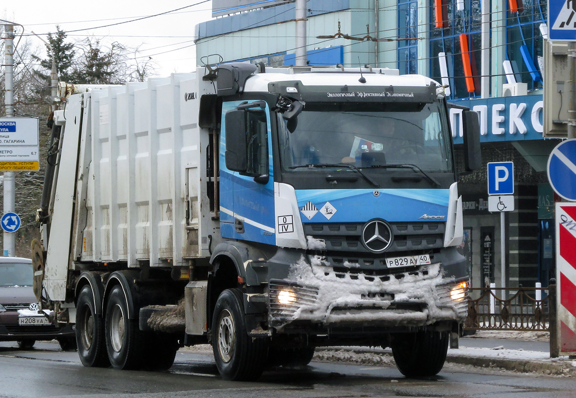 Калужская область, № Р 829 АУ 40 — Mercedes-Benz Arocs 3336 [Z9M]