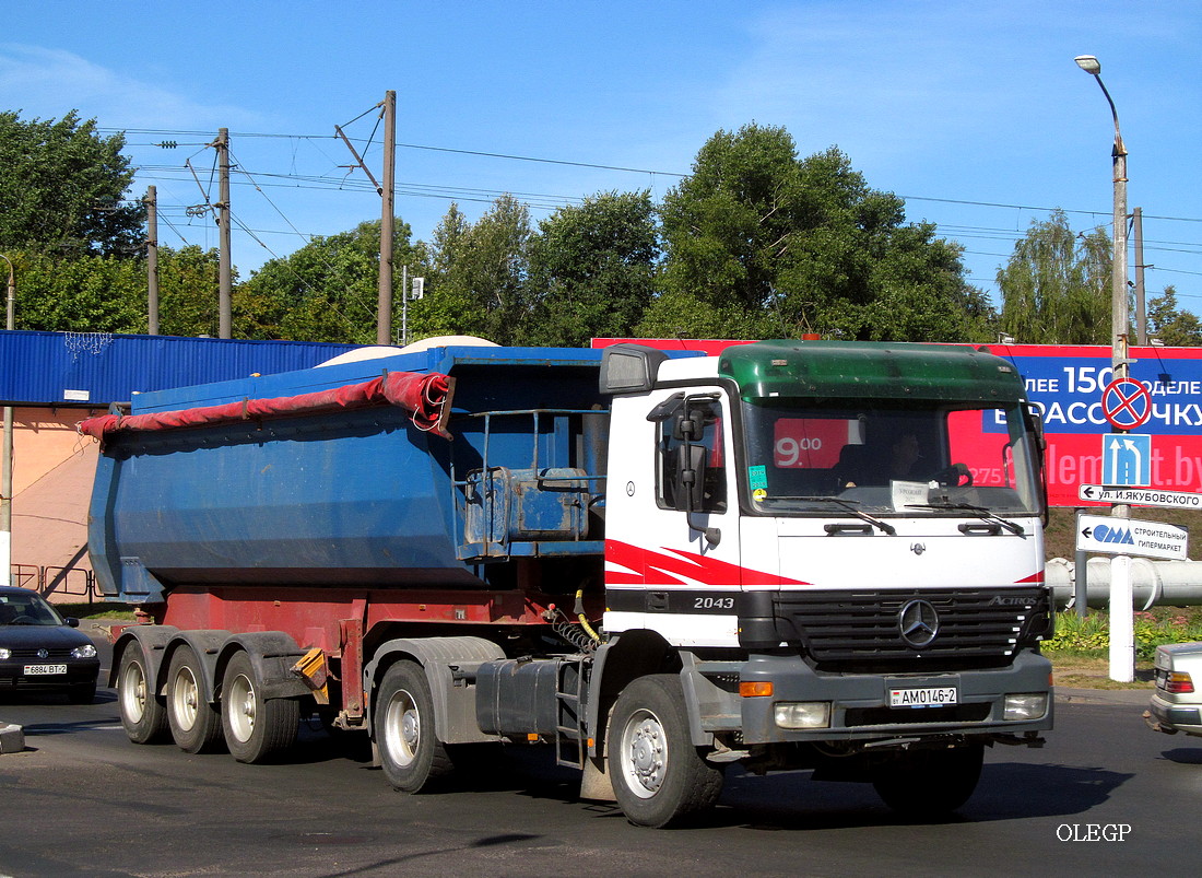 Витебская область, № АМ 0146-2 — Mercedes-Benz Actros ('1997)