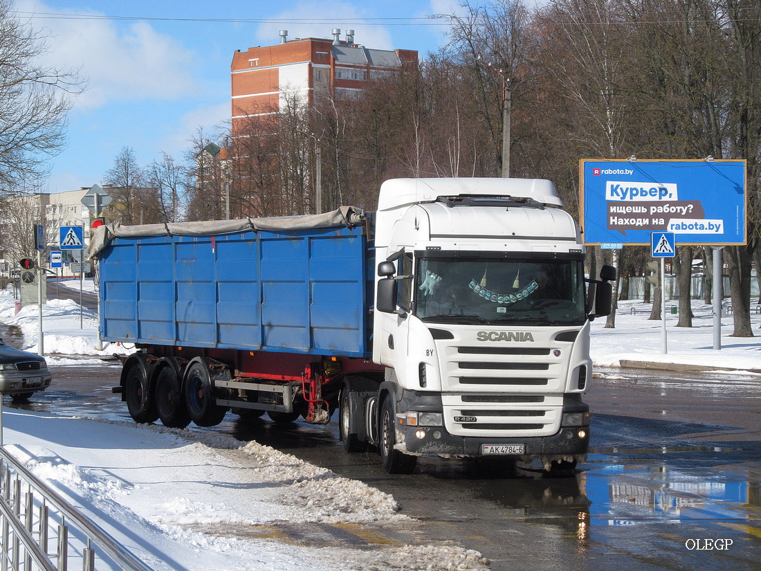 Могилёвская область, № АК 4784-6 — Scania ('2009) R420