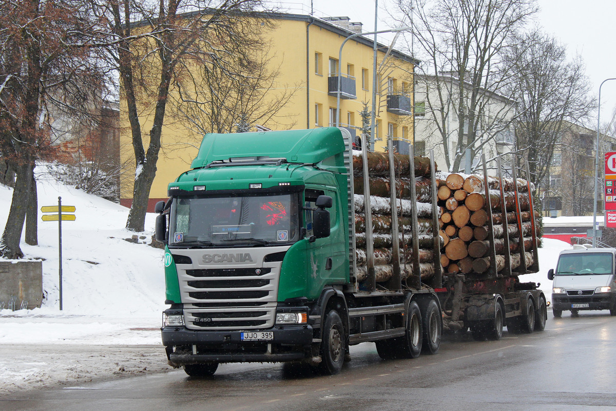 Литва, № JJO 395 — Scania ('2013) G450