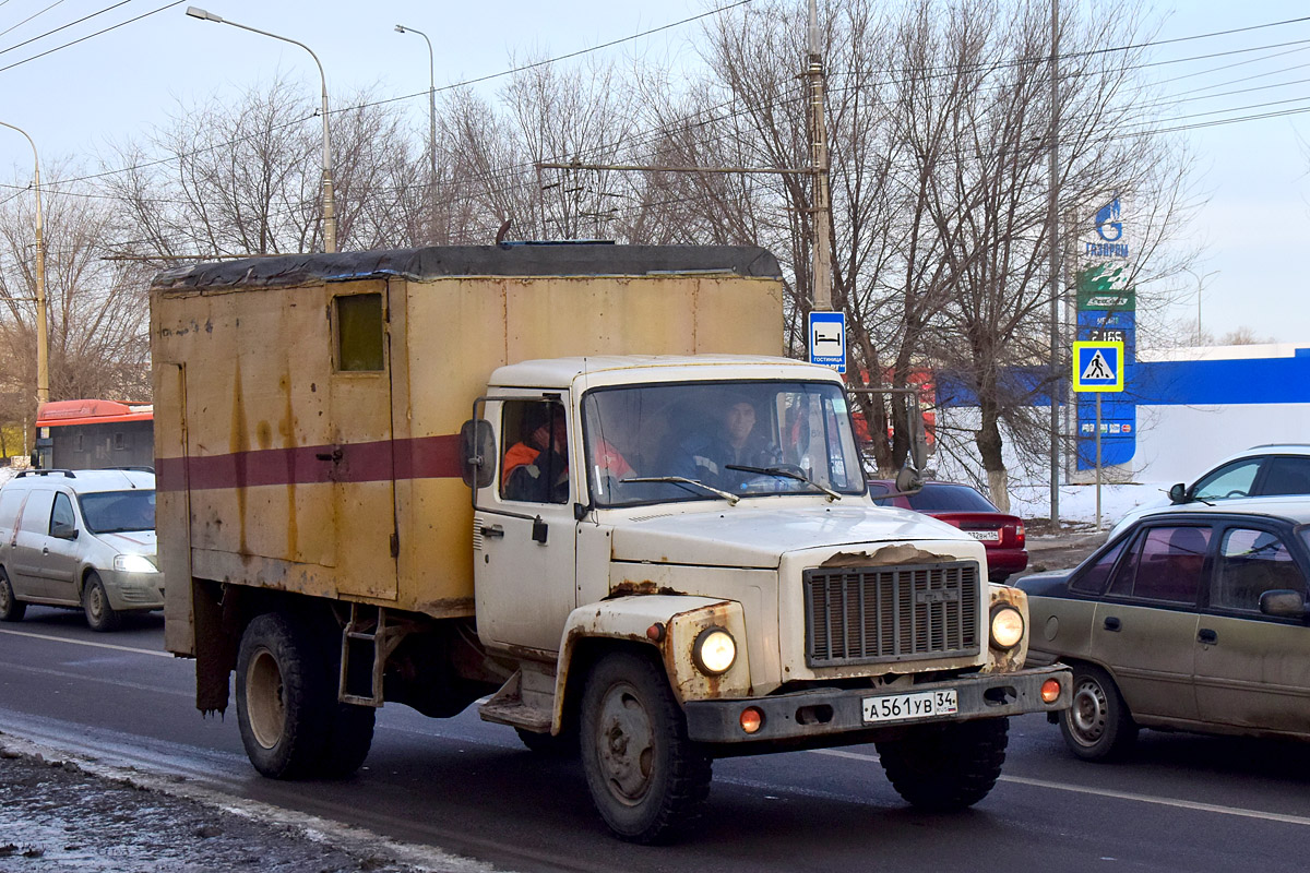 Волгоградская область, № А 561 УВ 34 — ГАЗ-3307 [X5P]