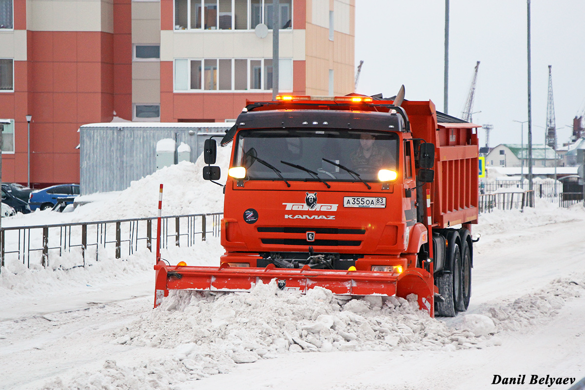 Ненецкий автономный округ, № А 355 ОА 83 — КамАЗ-65115-A5