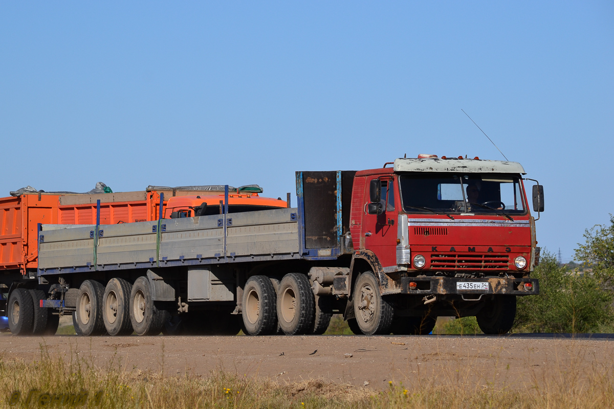 Волгоградская область, № Е 435 ЕН 34 — КамАЗ-5410