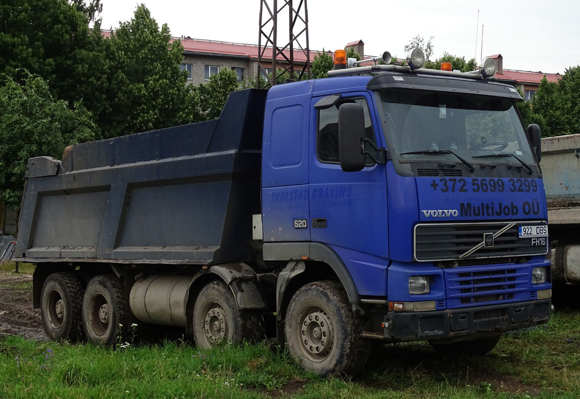 Эстония, № 922 DBS — Volvo ('1993) FH16.520