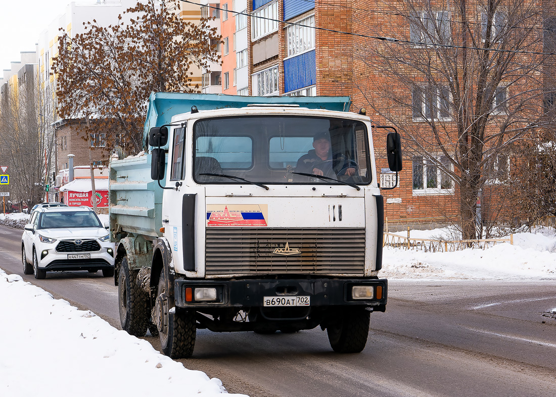 Башкортостан, № В 690 АТ 702 — МАЗ-555102