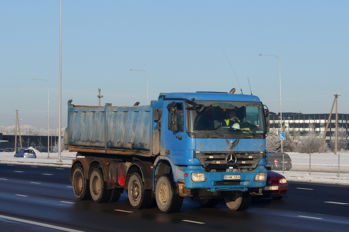 Литва, № DHM 059 — Mercedes-Benz Actros ('2003) 4141