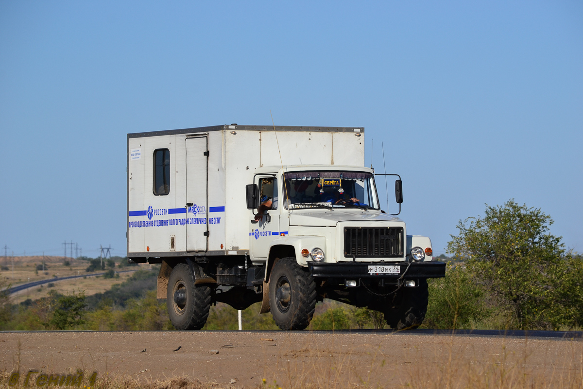 Волгоградская область, № М 318 МК 34 — ГАЗ-3308 «Садко»