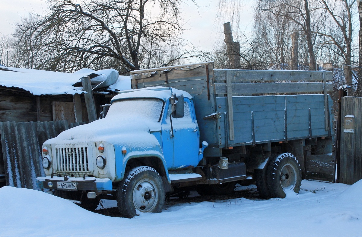 Псковская область, № Н 491 АК 60 — ГАЗ-53А