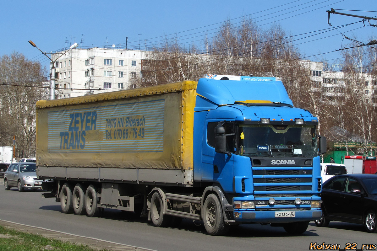 Алтайский край, № У 213 СМ 22 — Scania ('1996) R124L