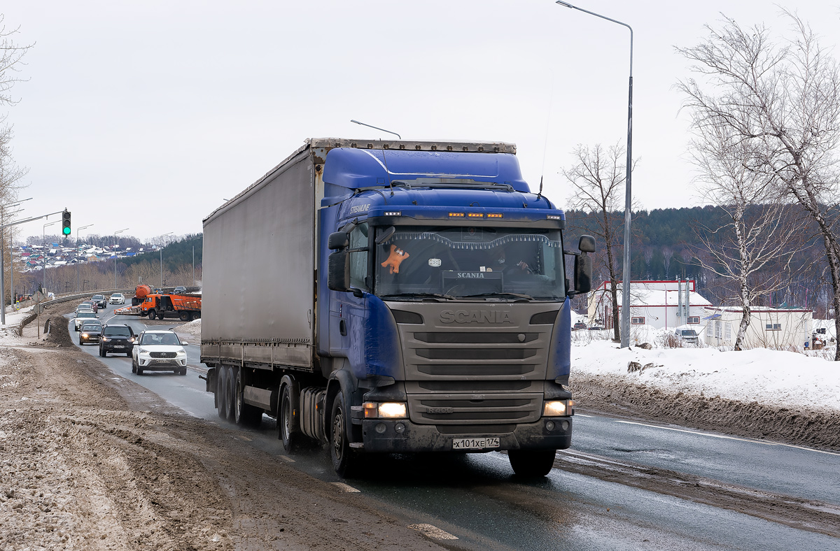 Челябинская область, № Х 101 ХЕ 174 — Scania ('2013) R400