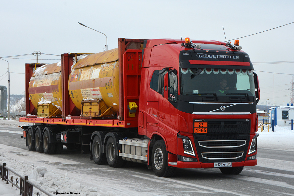 Саха (Якутия), № К 123 МР 14 — Volvo ('2012) FH.460 [X9P]