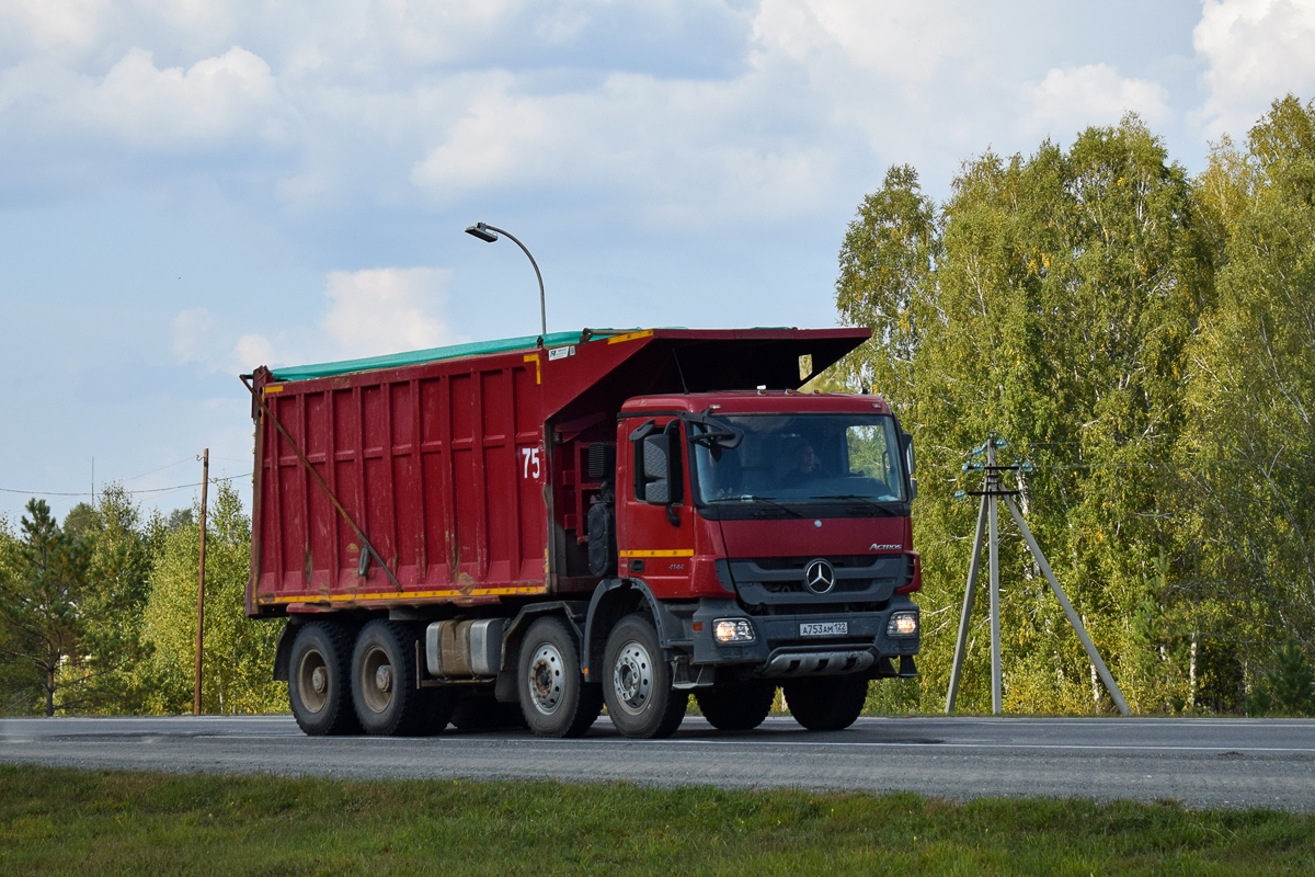 Алтайский край, № А 753 АМ 122 — Mercedes-Benz Actros '09 4144 [Z9M]