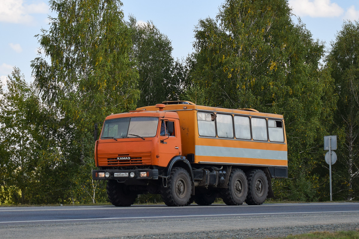 Новосибирская область, № М 685 ВХ 54 — КамАЗ-43114-02 [43114C]