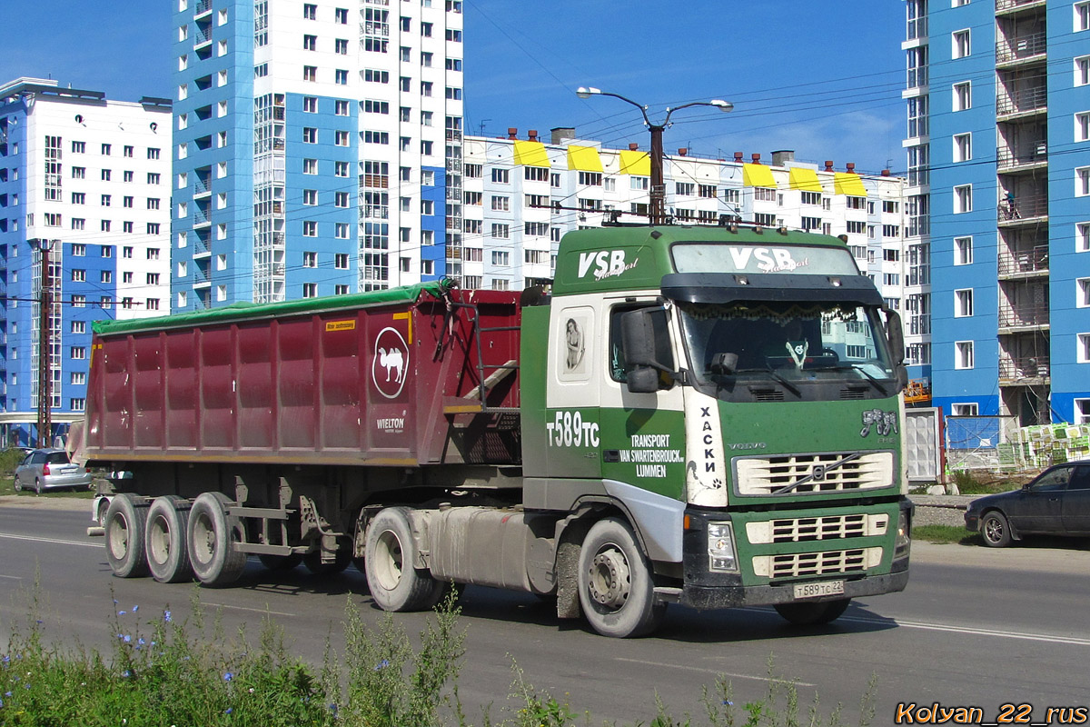 Алтайский край, № Т 589 ТС 22 — Volvo ('2002) FH12.420