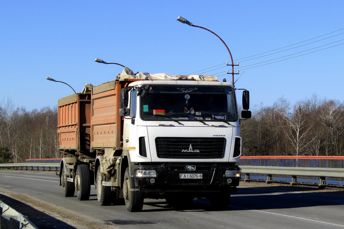 Могилёвская область, № АІ 6076-6 — МАЗ-5550 (общая модель)