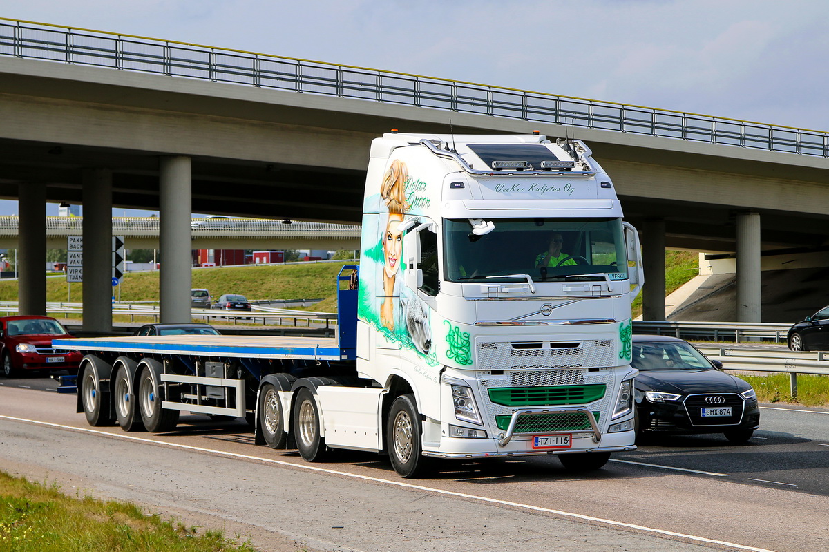 Финляндия, № TZI-115 — Volvo ('2012) FH-Series