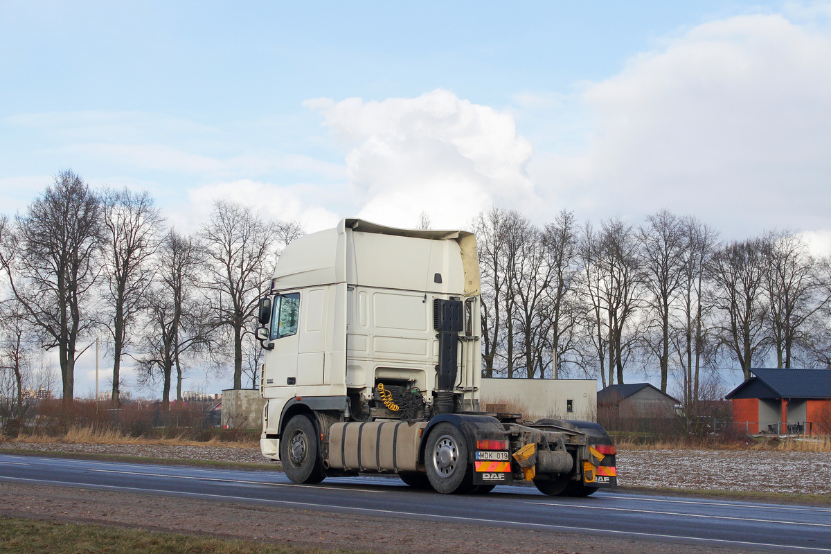 Литва, № MDK 019 — DAF XF105 FT