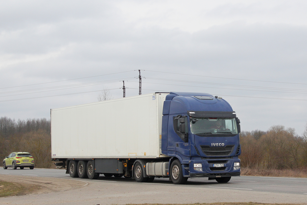 Литва, № LFH 745 — IVECO Stralis ('2012) 460