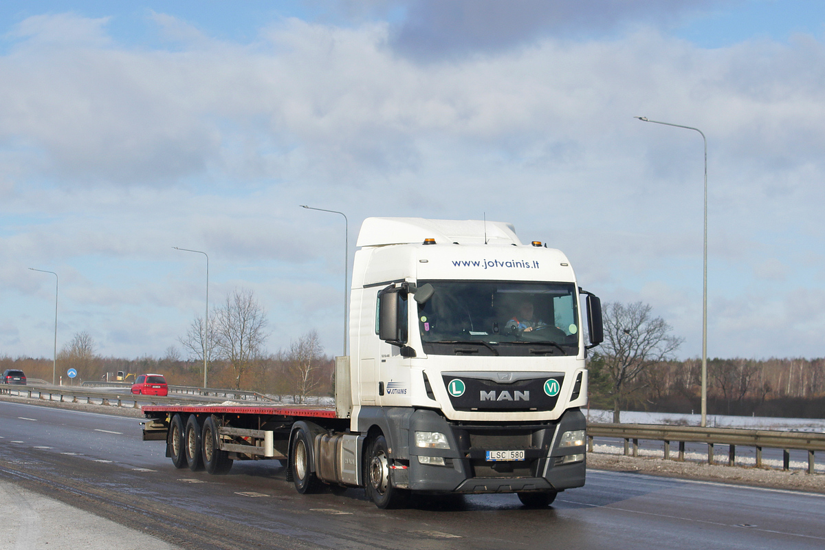 Литва, № LSC 580 — MAN TGX ('2012) (Общая модель)