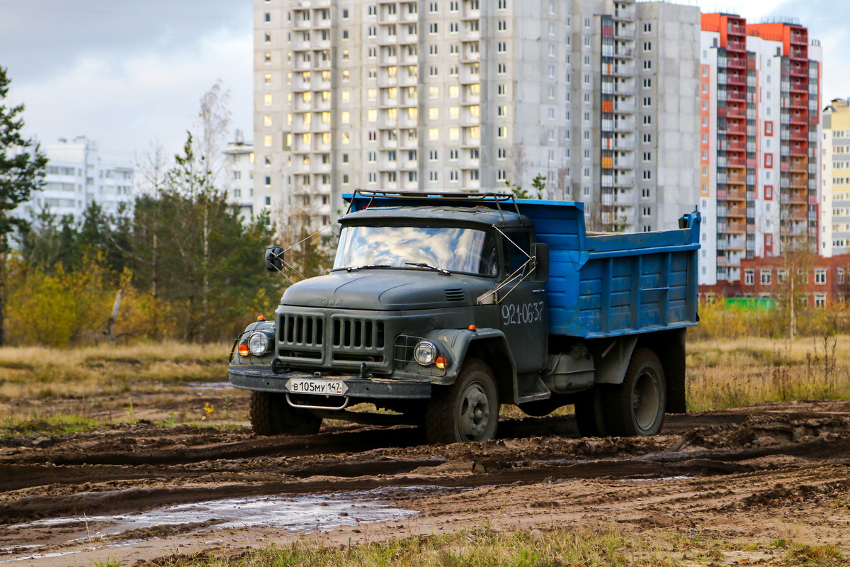 Ленинградская область, № В 105 МУ 147 — ЗИЛ-130 (общая модель)