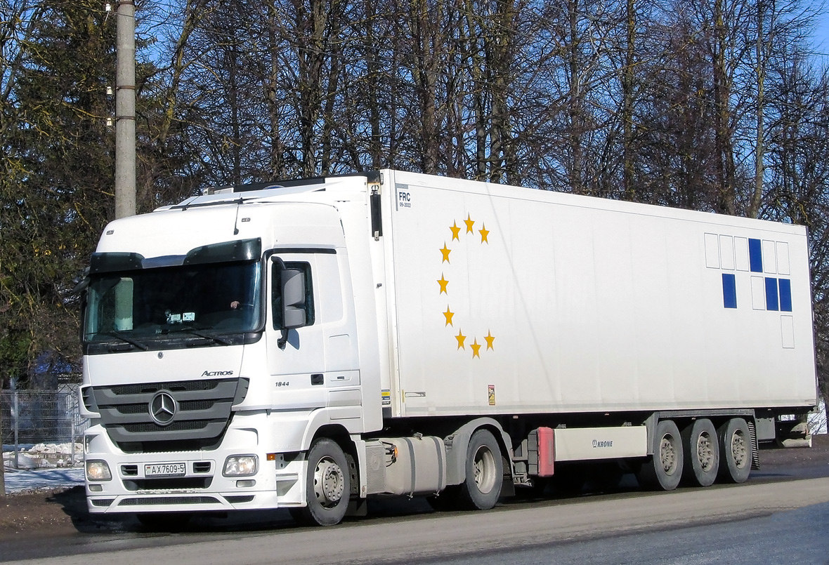 Минская область, № АХ 7609-5 — Mercedes-Benz Actros ('2009) 1844