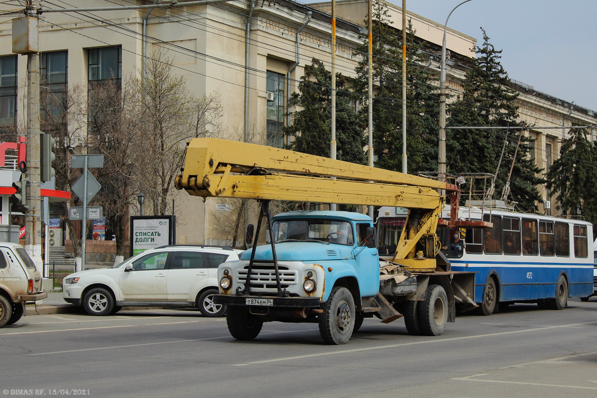 Волгоградская область, № Т 874 ЕМ 34 — ЗИЛ-130АН