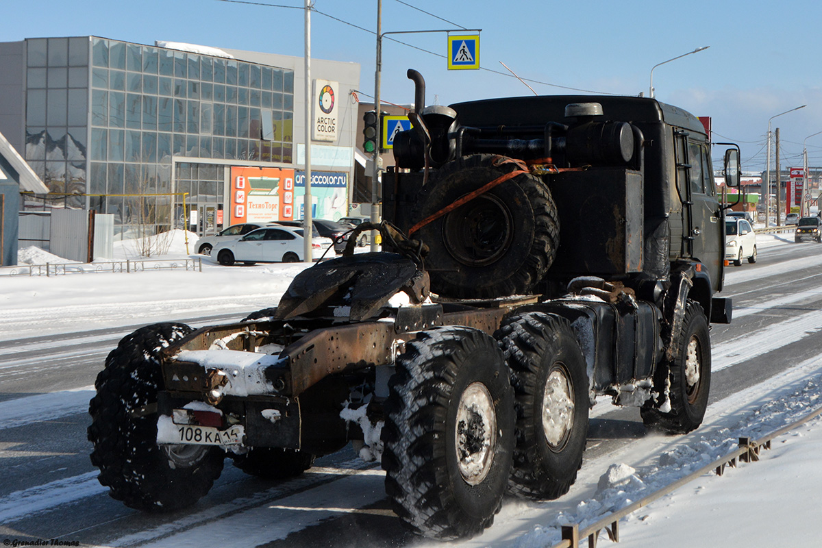 Саха (Якутия), № Н 108 КА 14 — КамАЗ-43101