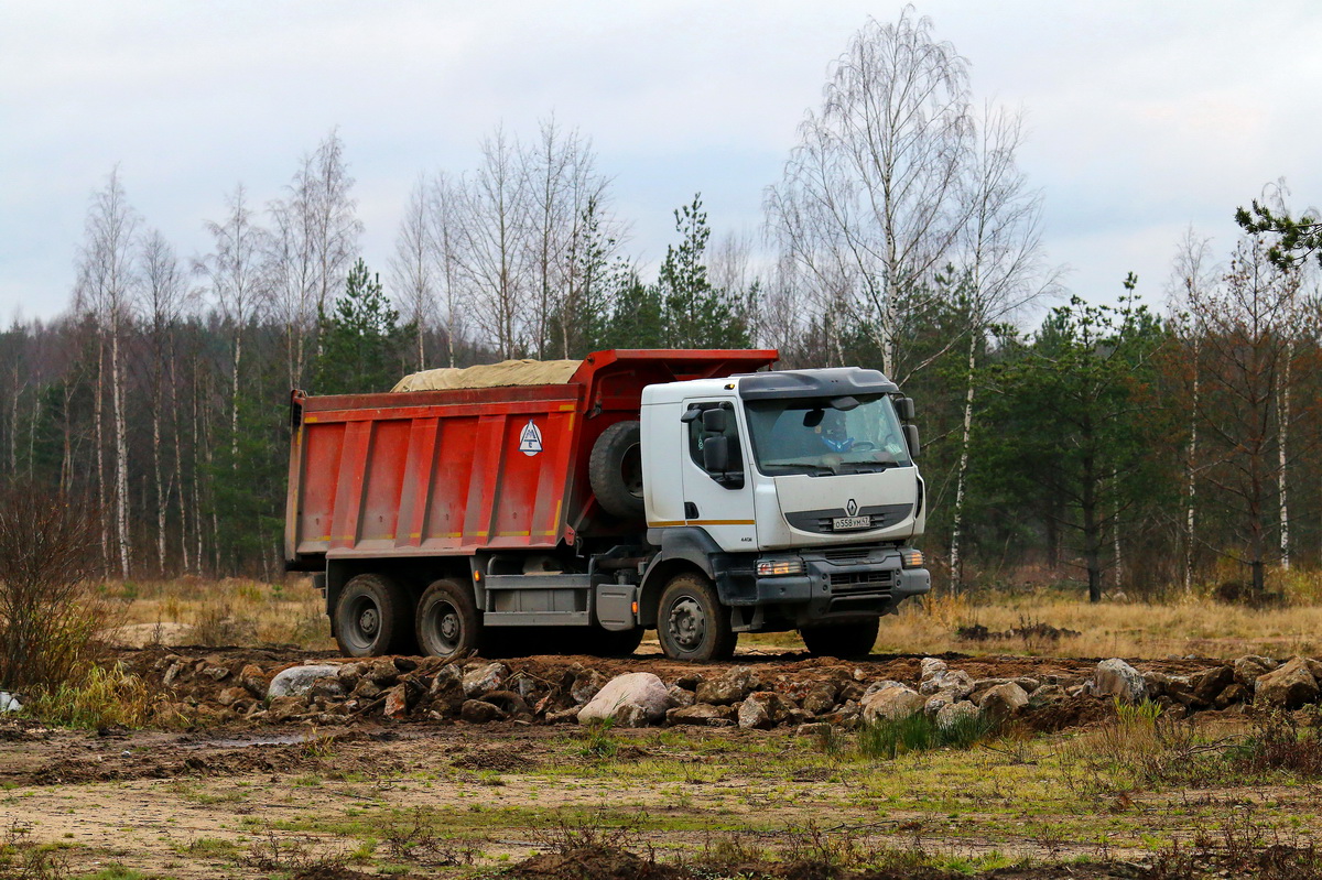 Ленинградская область, № О 558 УМ 47 — Renault Kerax