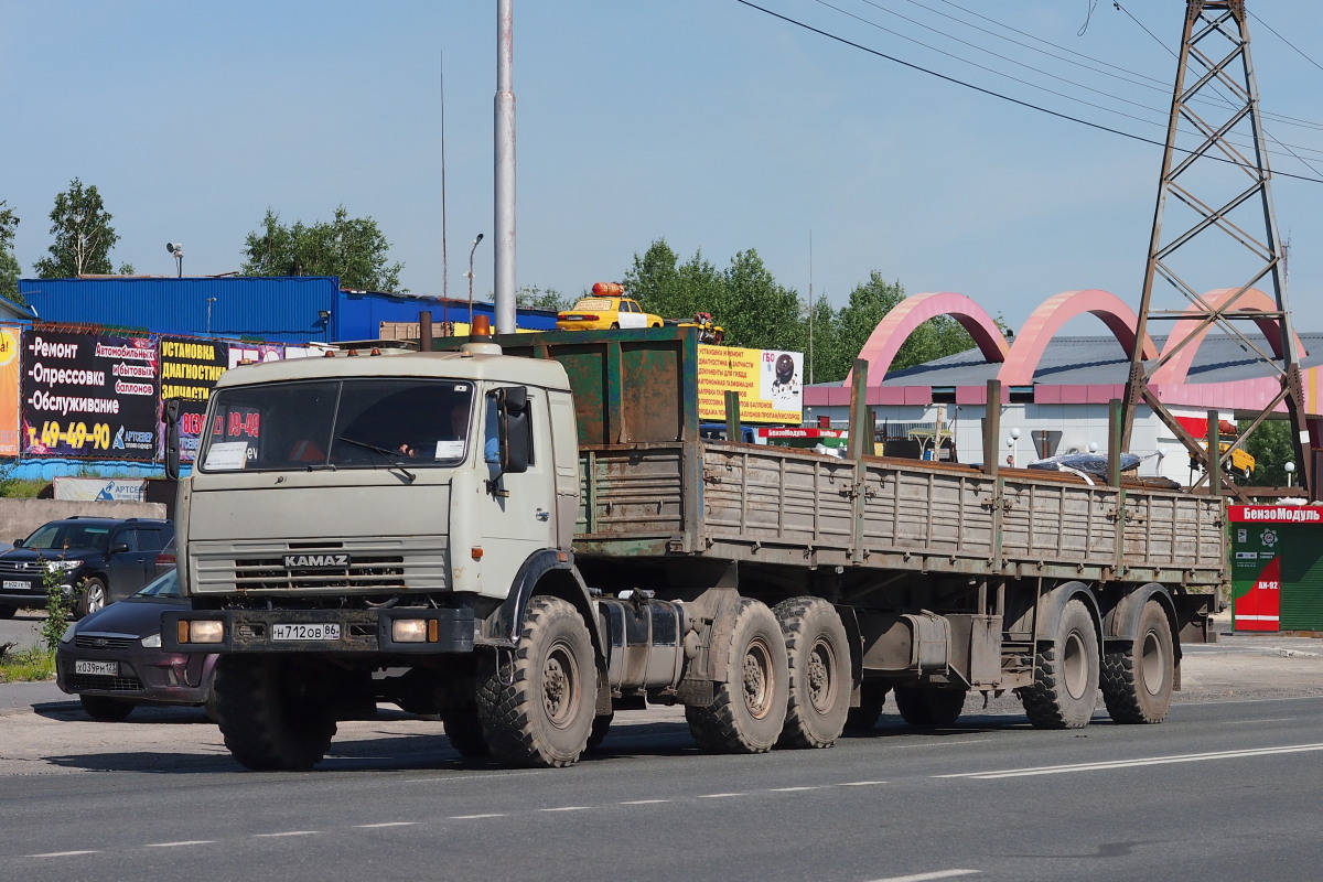 Ханты-Мансийский автоном.округ, № Н 712 ОВ 86 — КамАЗ-4310