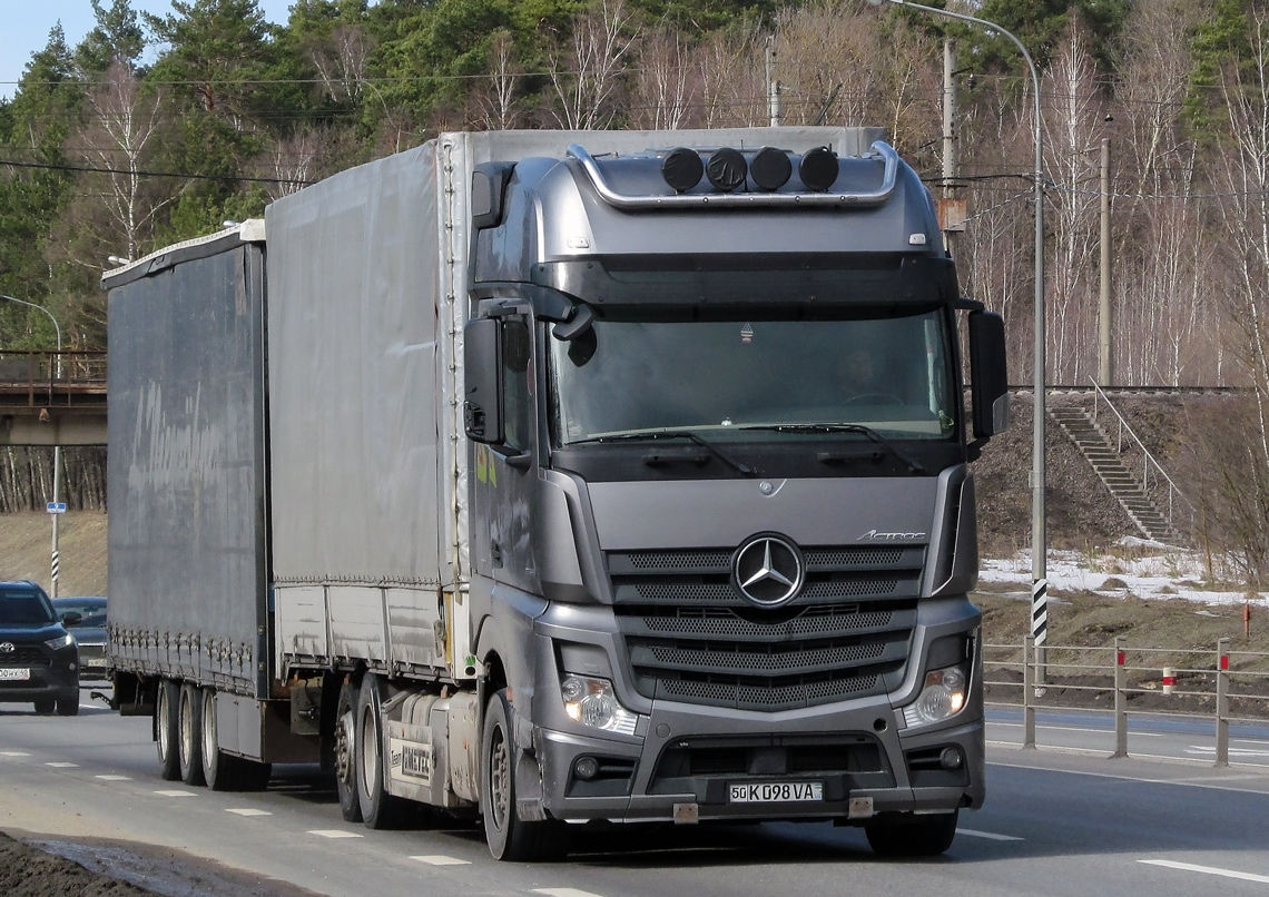 Узбекистан, № 50 K 098 VA — Mercedes-Benz Actros ('2011) 2545