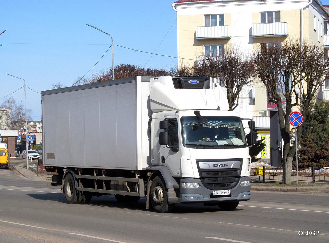 Минская область, № АТ 4424-7 — DAF LF Euro6 FA