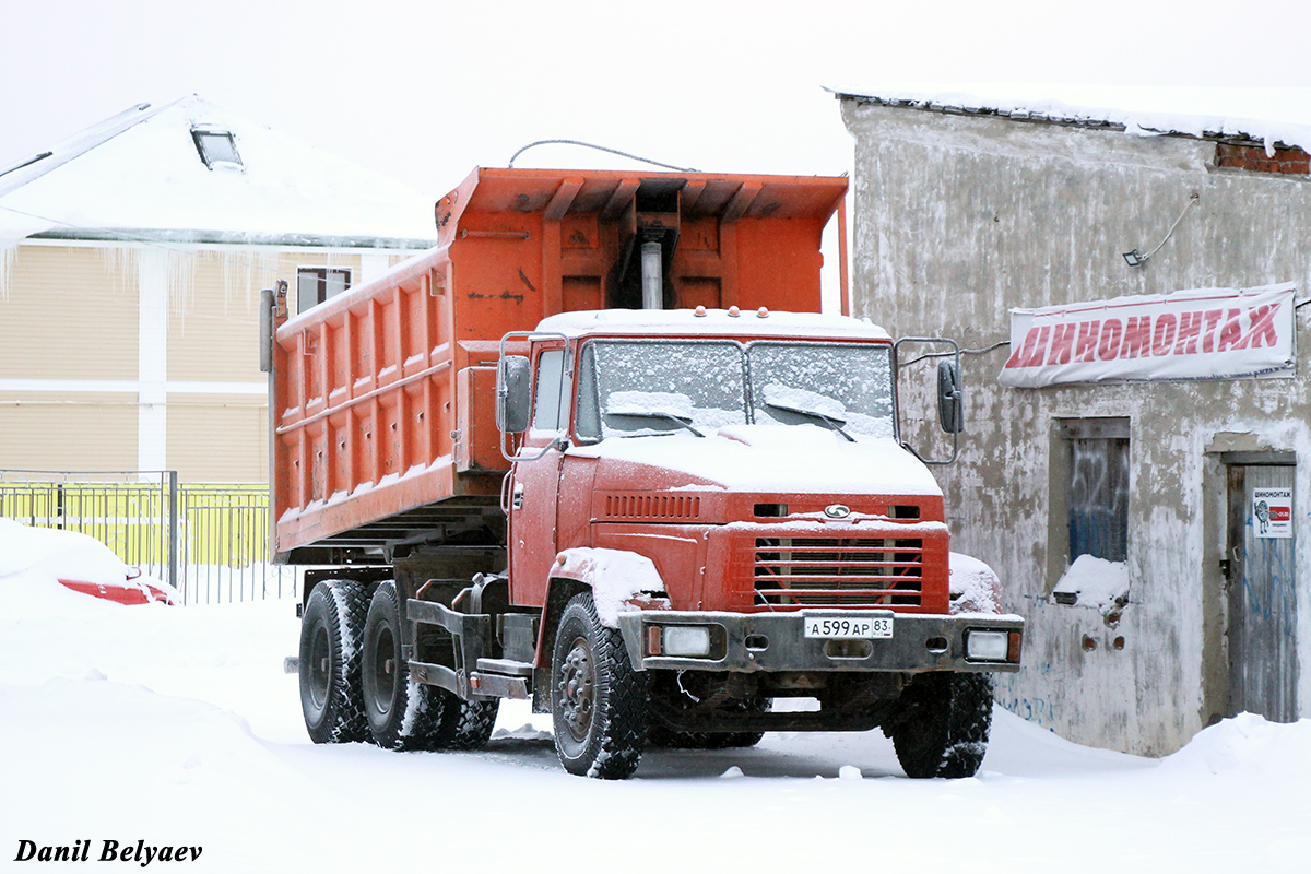 Ненецкий автономный округ, № А 599 АР 83 — КрАЗ-65055