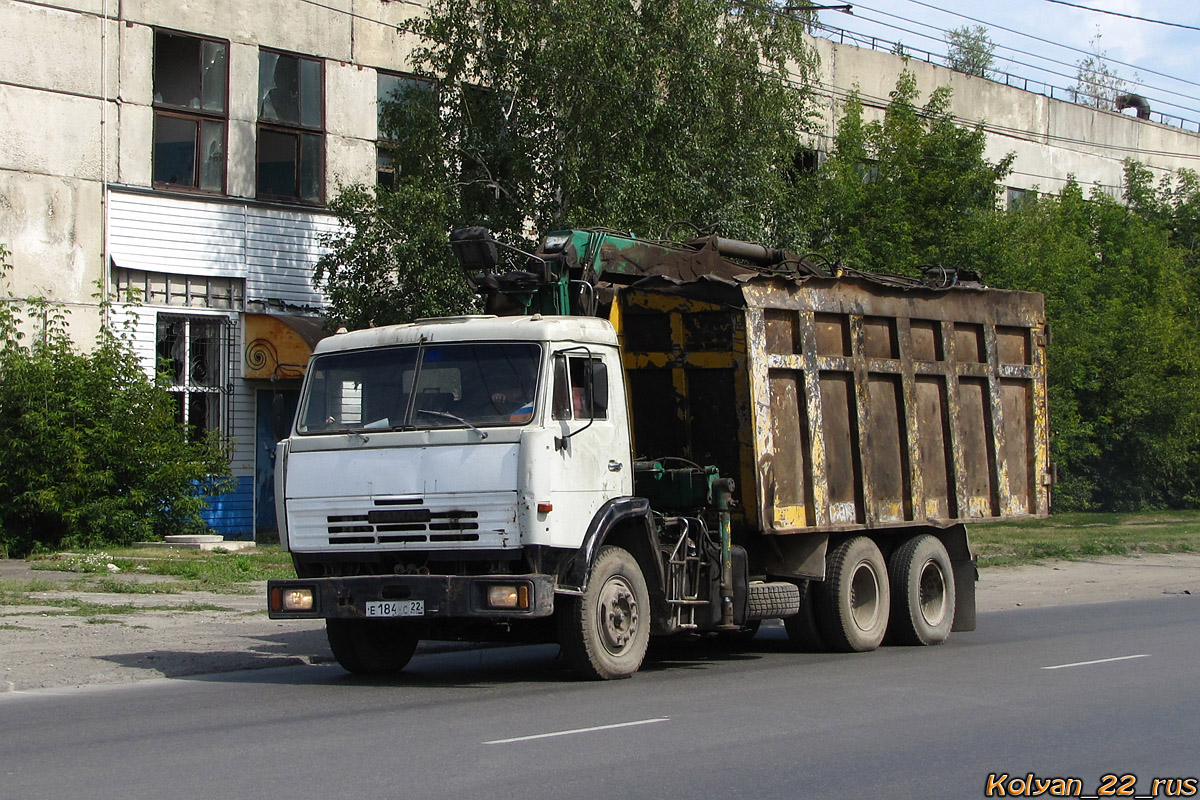 Алтайский край, № Е 184 УС 22 — КамАЗ-55111-01 [55111A]