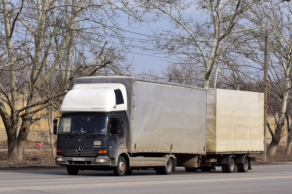 Нижегородская область, № В 355 СЕ 199 — Mercedes-Benz Atego 818