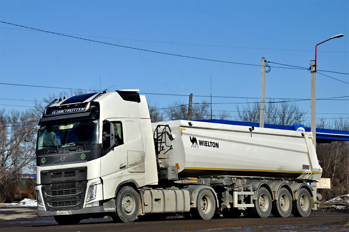 Алтайский край, № А 344 УЕ 122 — Volvo ('2012) FH.460 [X9P]