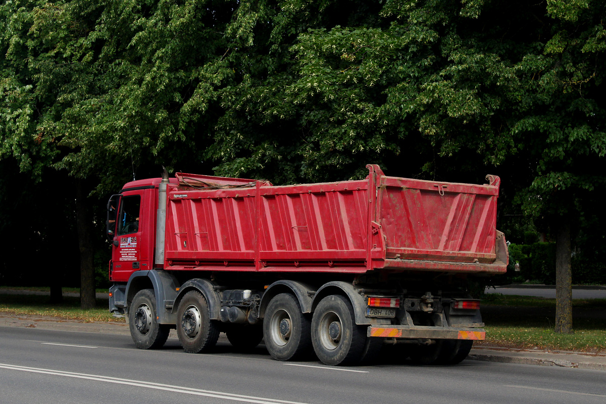 Литва, № DBH 408 — Mercedes-Benz Actros ('2003) 4141