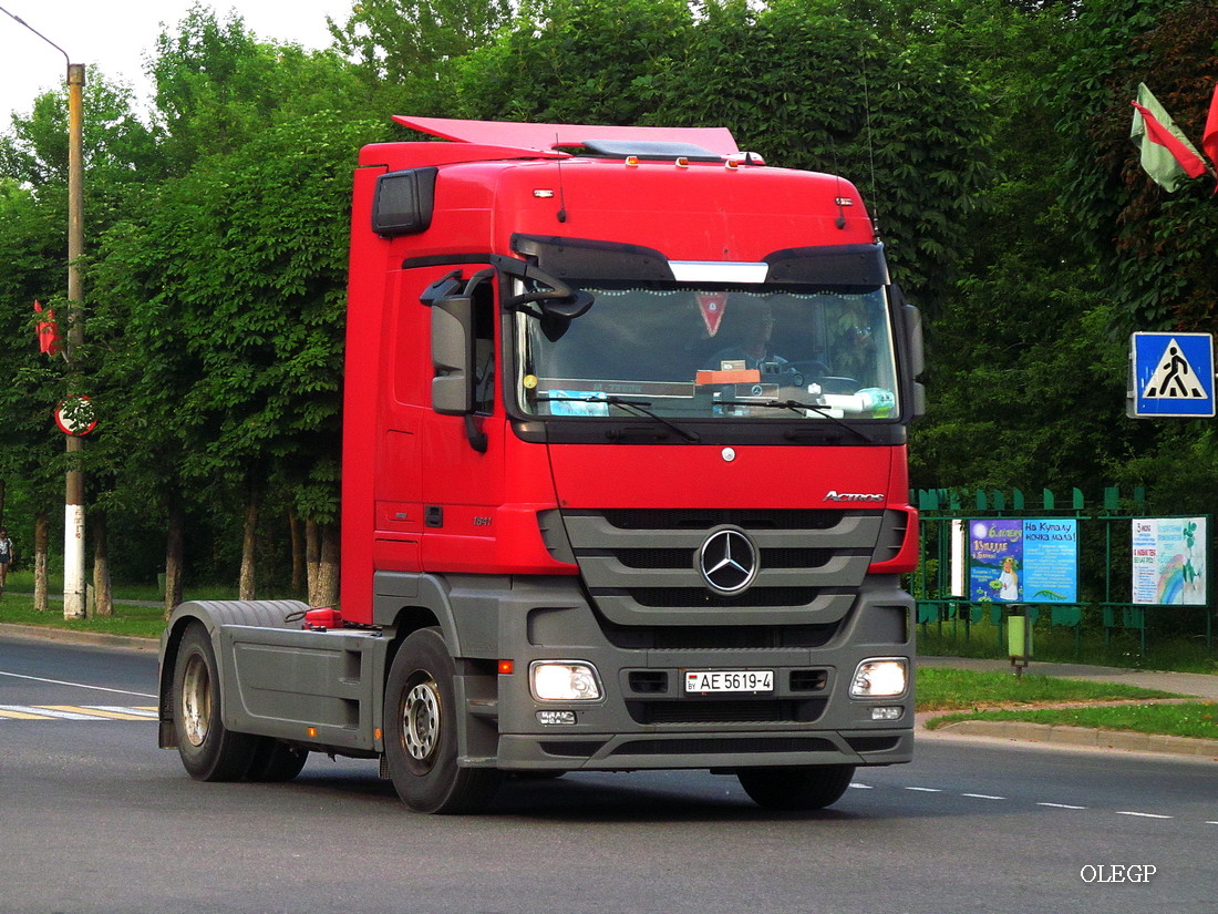 Гродненская область, № АЕ 5619-4 — Mercedes-Benz Actros ('2009) 1841