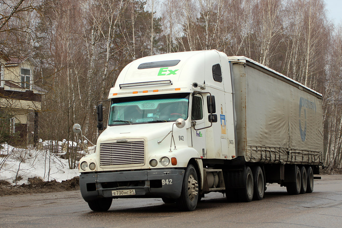 Чувашия, № Е 730 НС 21 — Freightliner Century Class