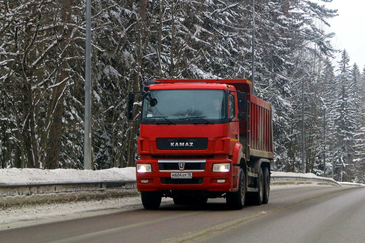 Карелия, № М 604 ХР 10 — КамАЗ-6520-43 "Люкс"