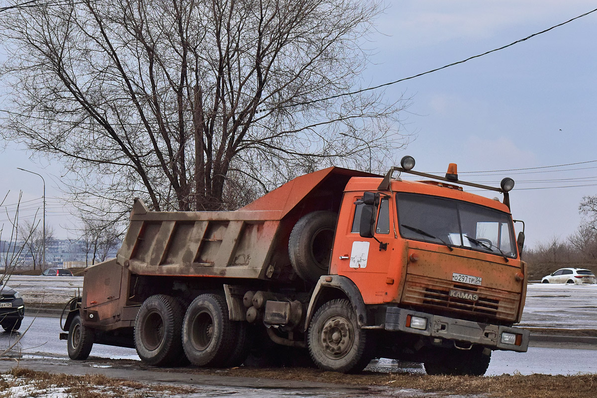 Волгоградская область, № О 297 ТР 34 — КамАЗ-55111-02 [55111C]