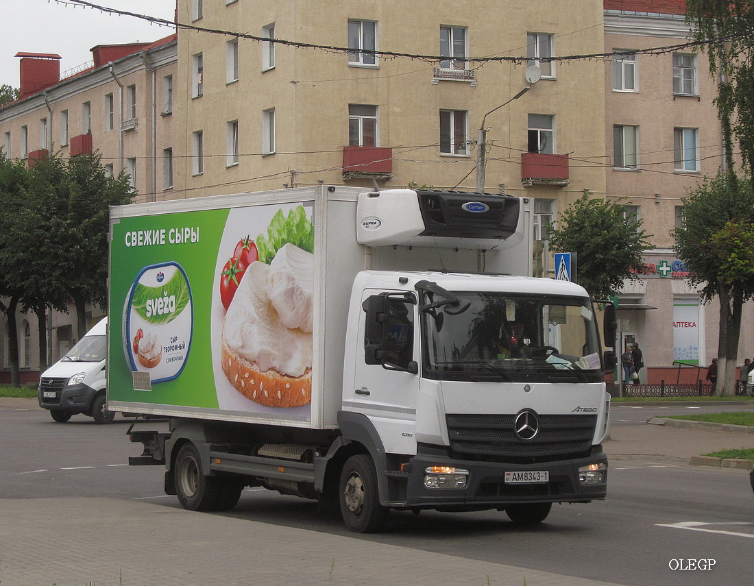 Брестская область, № АМ 8343-1 — Mercedes-Benz Atego 1018