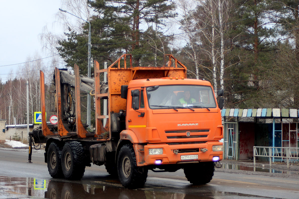 Рязанская область, № А 256 СО 62 — КамАЗ-43118 (общая модель)