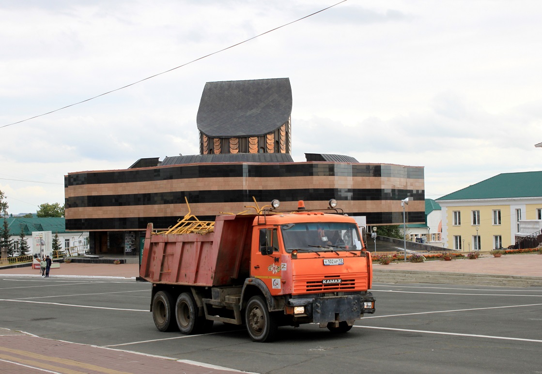 Мордовия, № К 102 АР 13 — КамАЗ-65115-62