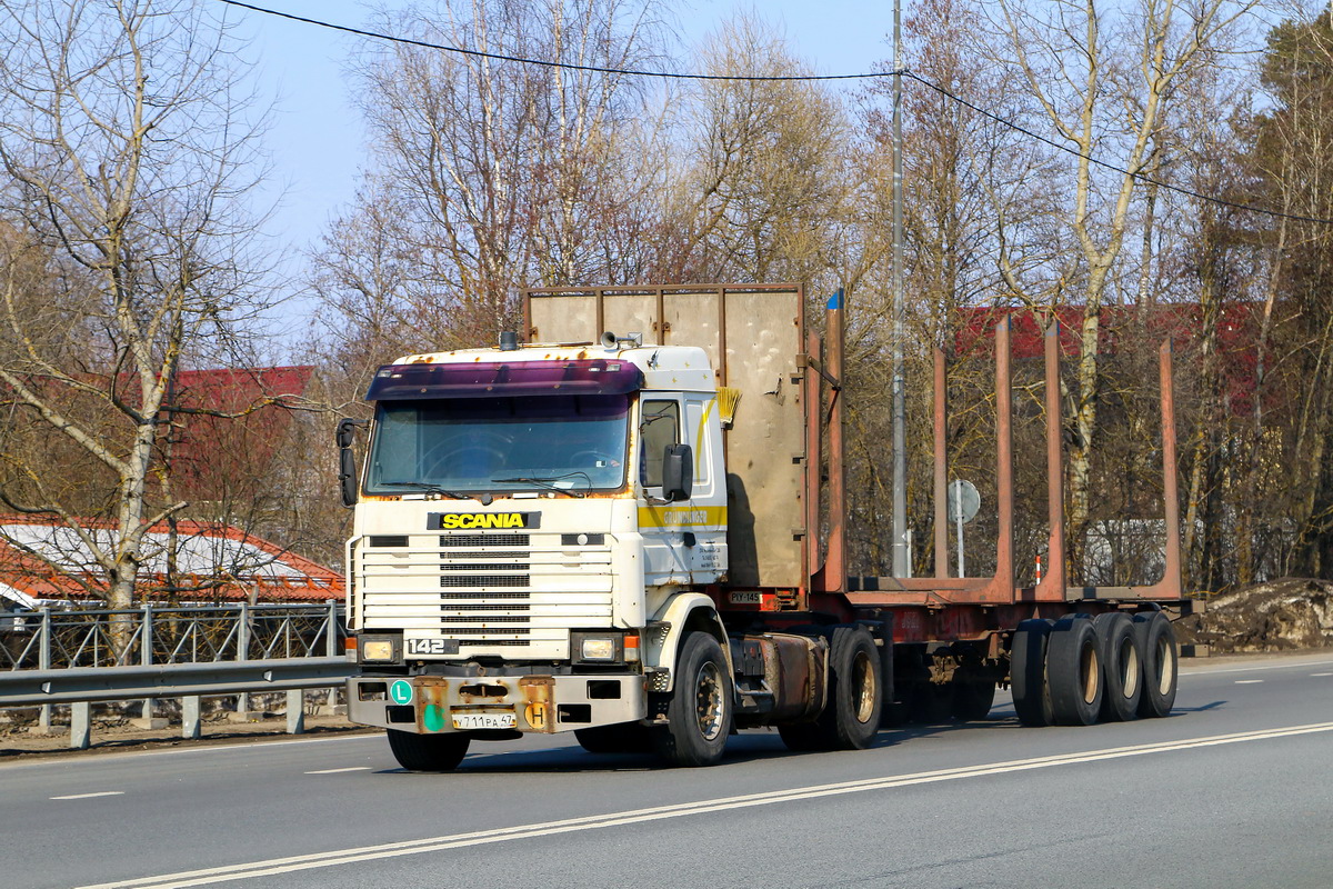 Ленинградская область, № У 711 РА 47 — Scania (II) R142H