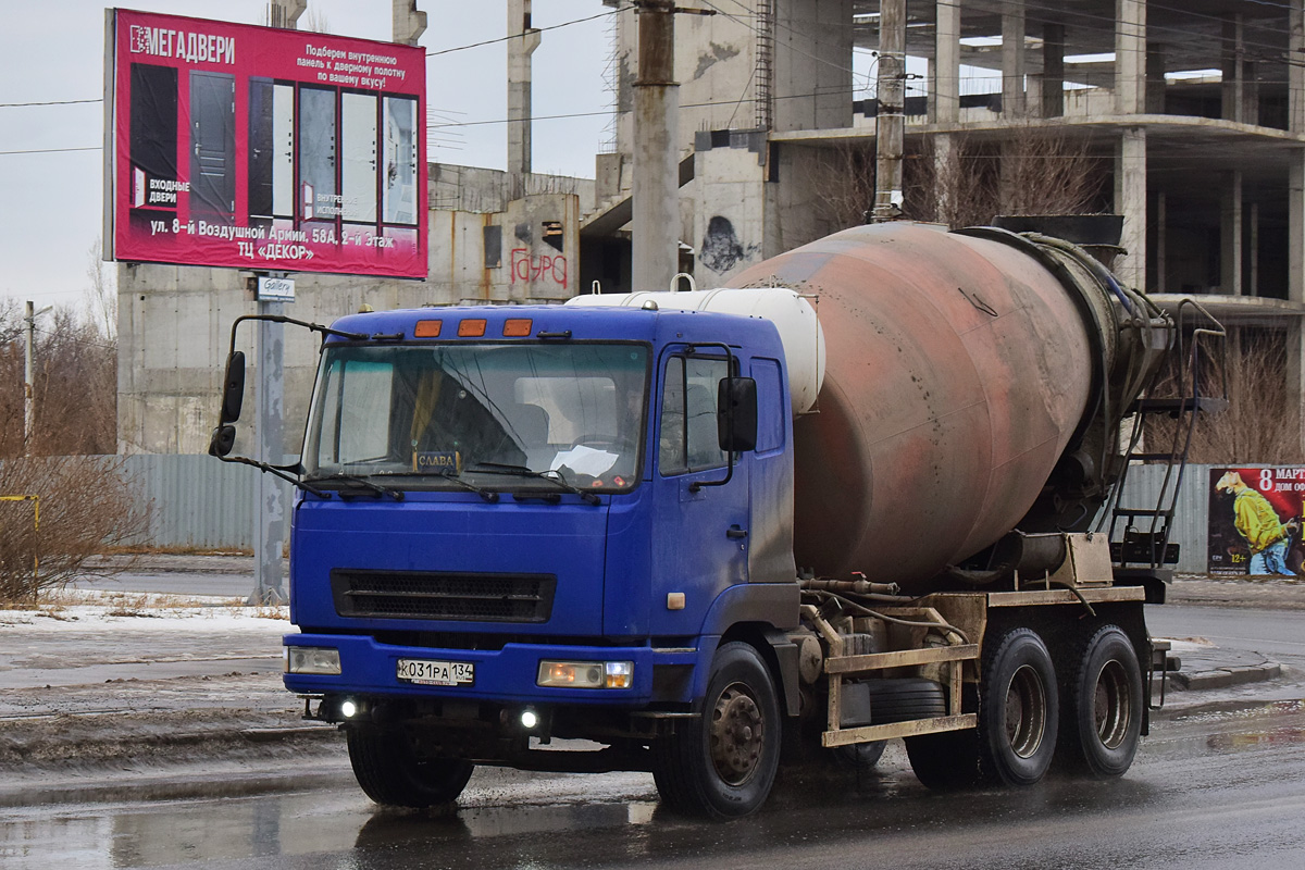 Волгоградская область, № К 031 РА 134 — CAMC (общая модель)