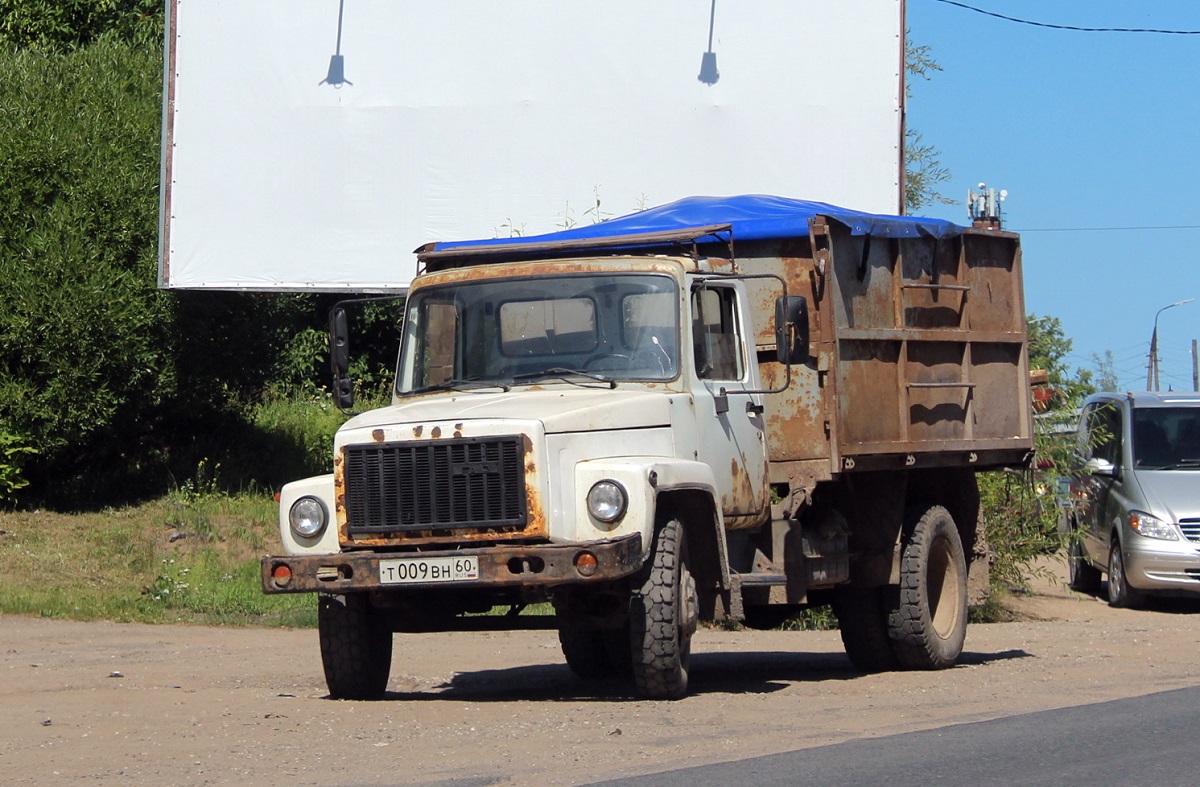 Псковская область, № Т 009 ВН 60 — ГАЗ-3307