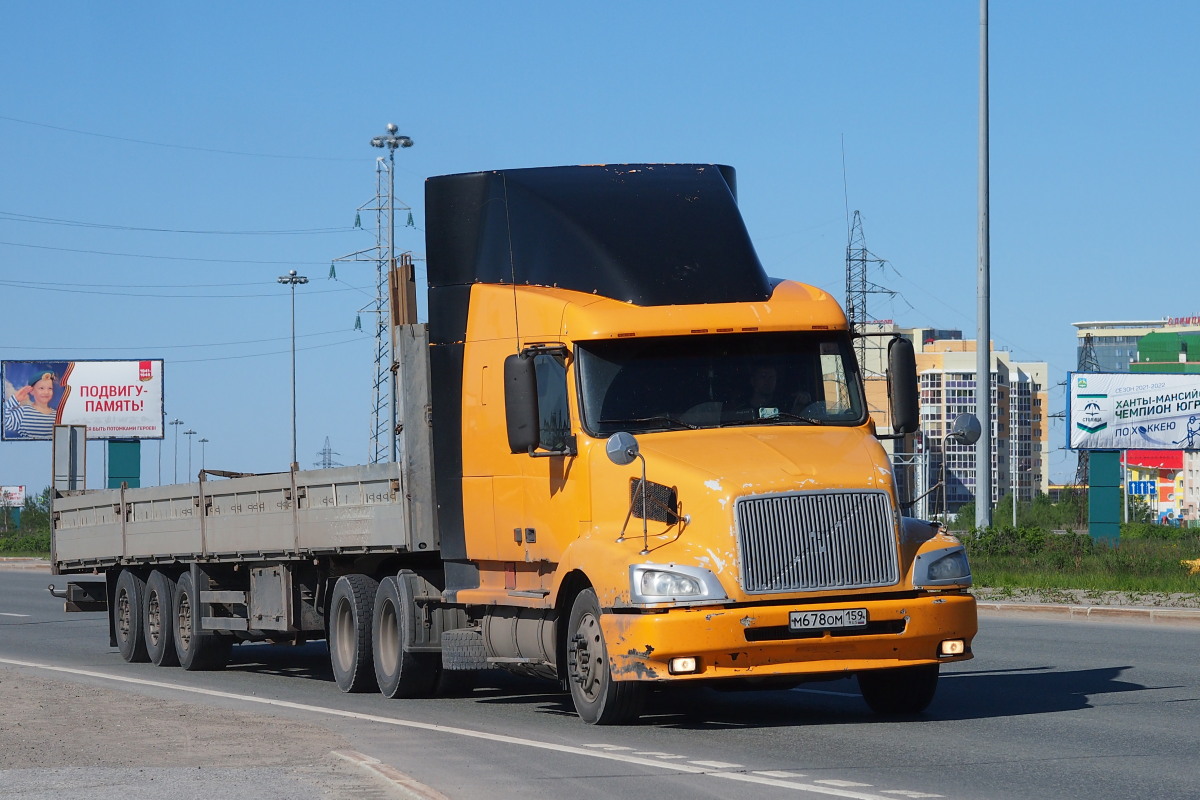 Пермский край, № М 678 ОМ 159 — Volvo VNL610