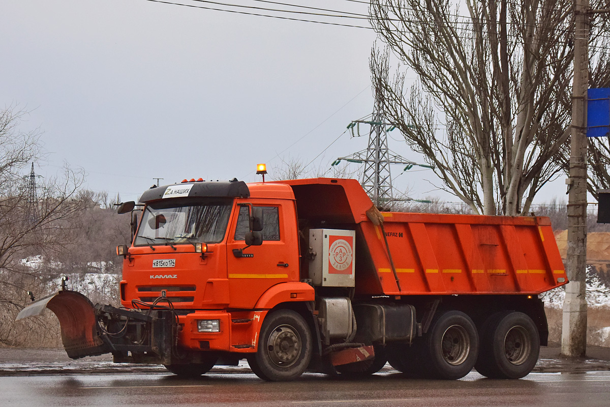 Волгоградская область, № К 815 КО 134 — КамАЗ-65115-50