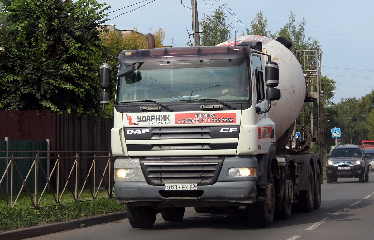 Псковская область, № О 817 ЕХ 60 — DAF CF85 FAD