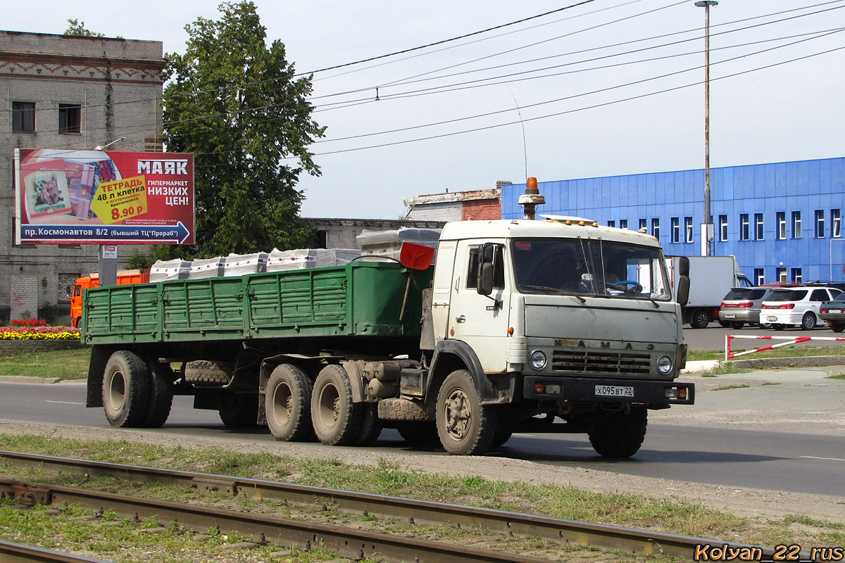 Алтайский край, № Х 095 ВТ 22 — КамАЗ-54112